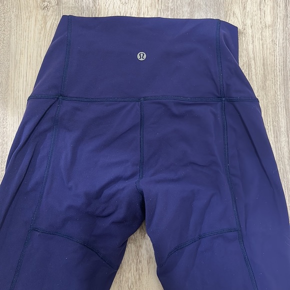 Lululemon Dark Purple Leggings - Picture 5 of 8